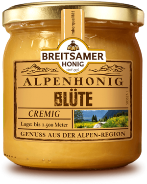 Breitsamer Alpenhonig Blüte