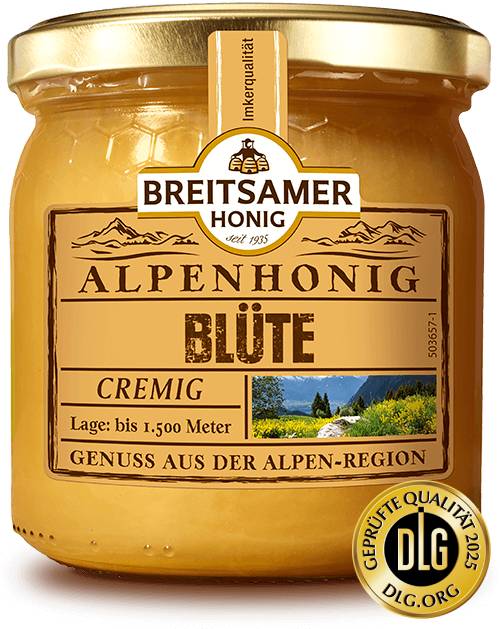 Alpine Blossom Honey, creamy, 500g Alpine Blossom Honey, creamy, 500g