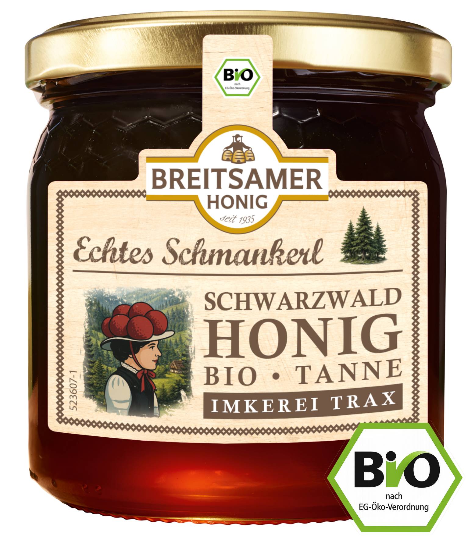 Organic fir honey from the Black Forest, 500g Organic fir honey from the Black Forest, 500g