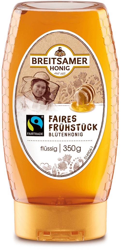 Fairtrade breakfast honey, liquid, 350g