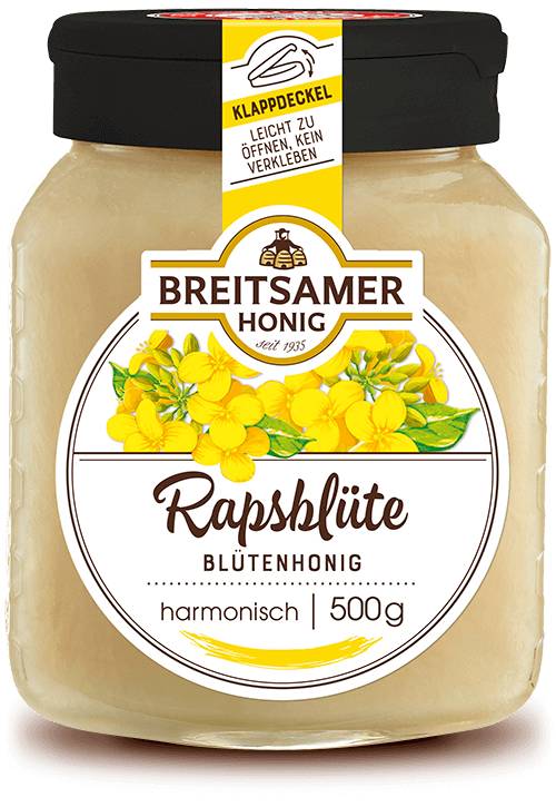 Rapsflower Honey, creamy, 500g