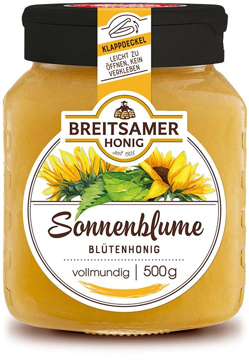 Sunflower Honey, creamy, 500g