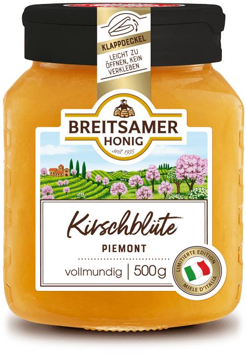 Kirschblütenhonig aus dem Piemont, cremig, 500g